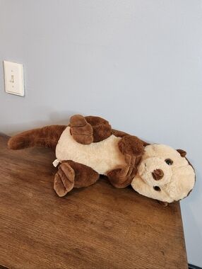 Justin Otter Plush Toy Factory 24" Stuffed Animal 2024 Brown And Tan